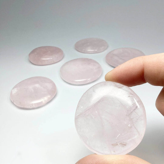 Rose Quartz Touch Stone - Rocks and Gems Canada