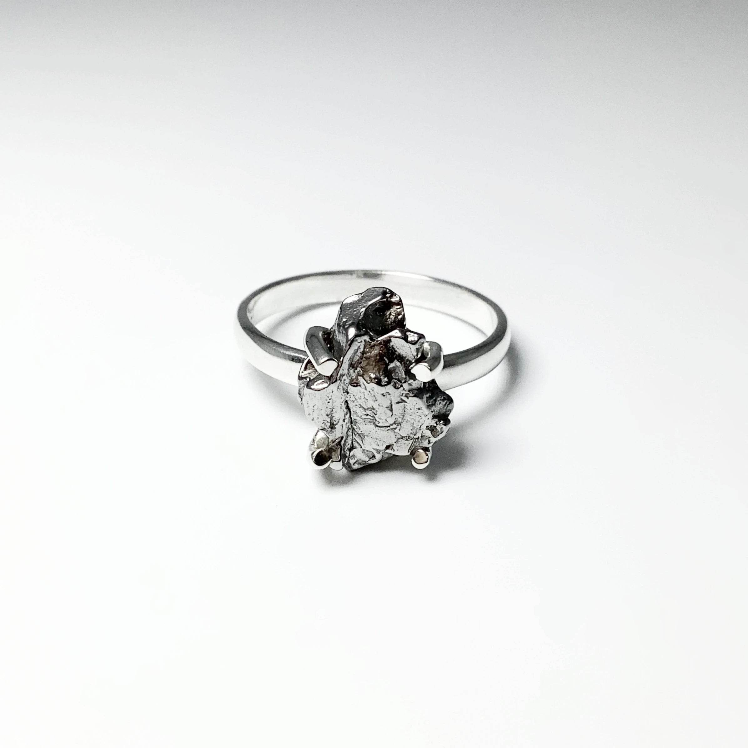 Campo Del Cielo Meteorite Ring - Rocks and Gems Canada