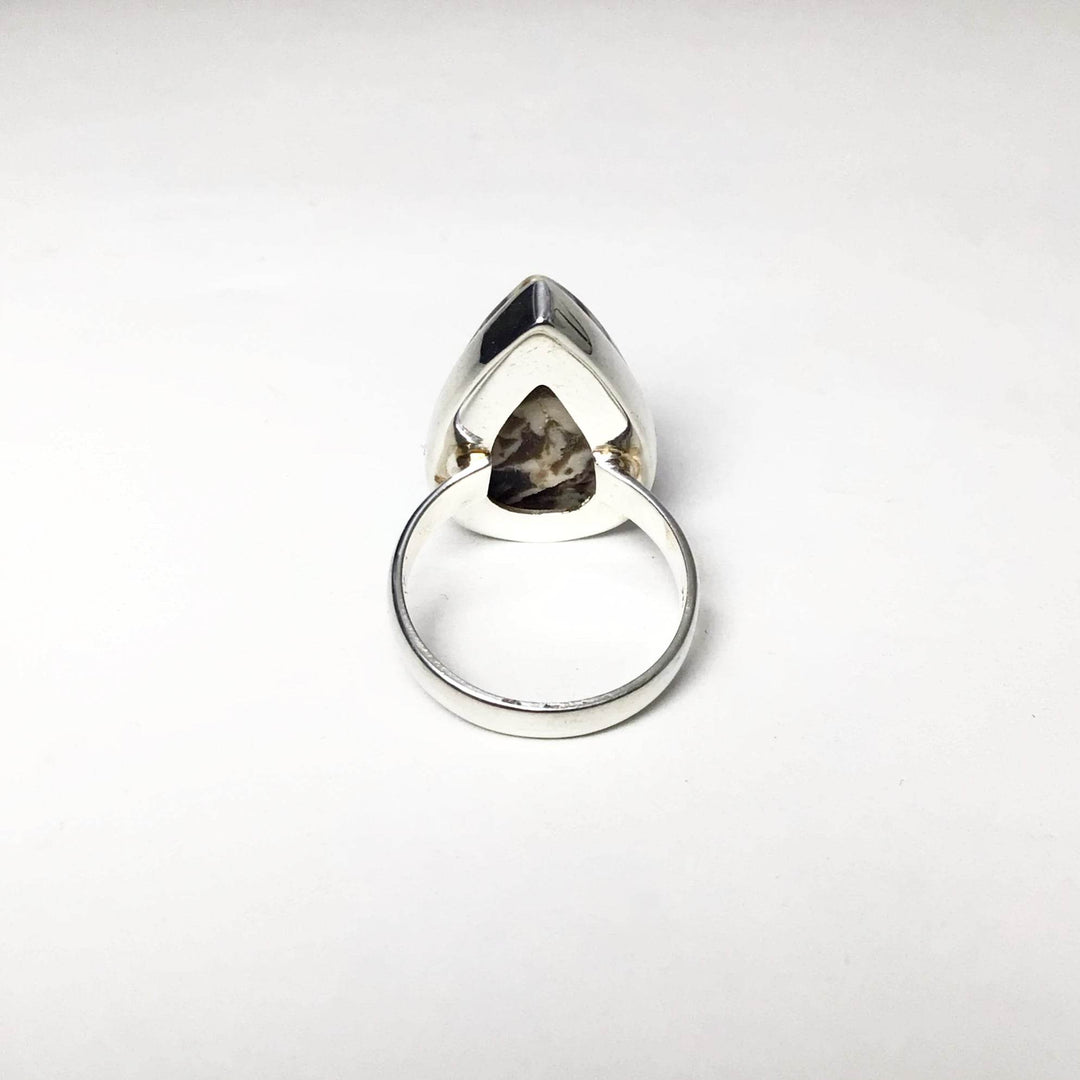 Petrified Peanut Wood Ring - Rocks and Gems Canada