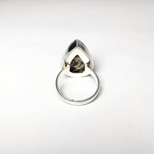 Petrified Peanut Wood Ring - Rocks and Gems Canada