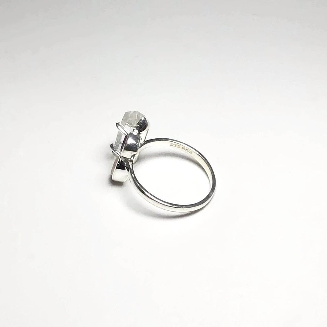 Quartz Point, Amethyst and Rose Quartz Ring - Rocks and Gems Canada