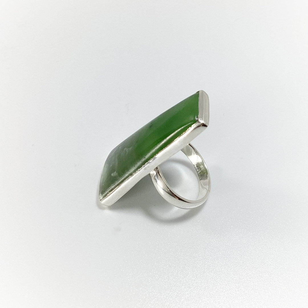 Canadian Jade Ring - Rocks and Gems Canada