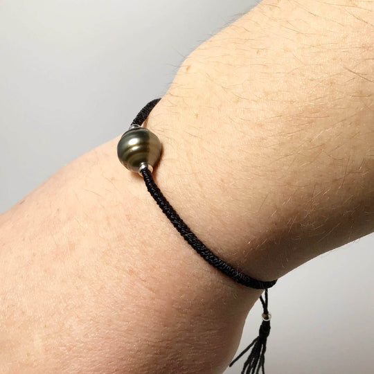 Black Pearl Bracelet - Rocks and Gems Canada