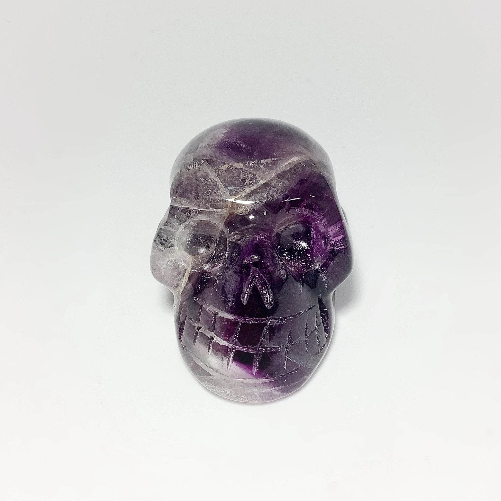 Carved Fluorite Skull - Rocks and Gems Canada