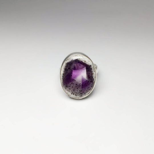 Trapiche Amethyst Ring - Rocks and Gems Canada