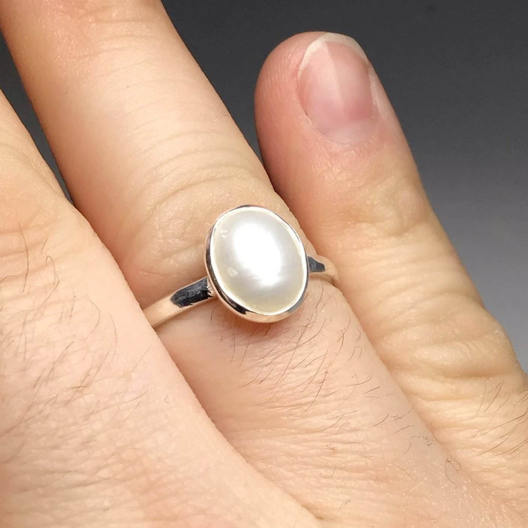 Freshwater Pearl Ring - Rocks and Gems Canada