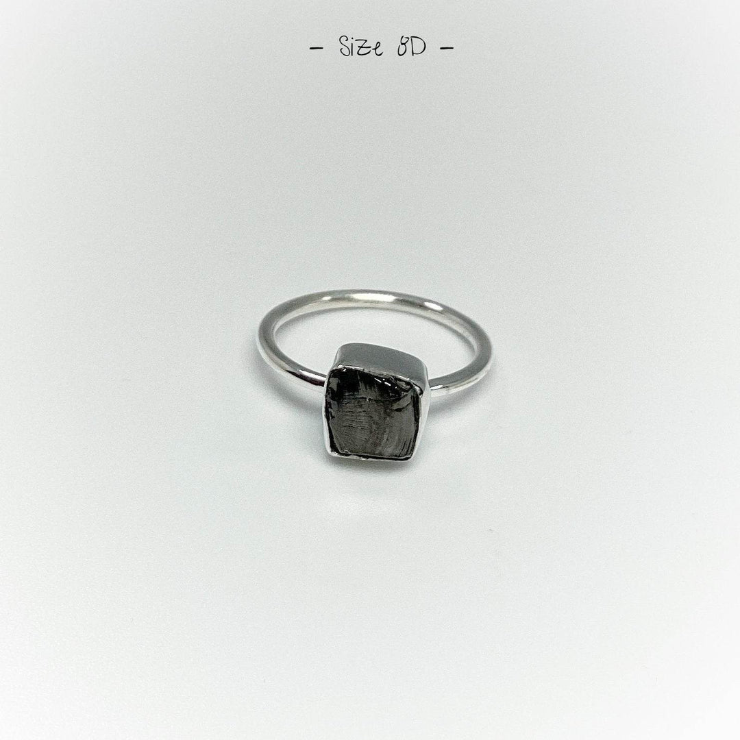 Raw Elite Shungite Ring - Rocks and Gems Canada