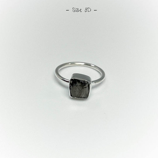 Raw Elite Shungite Ring - Rocks and Gems Canada