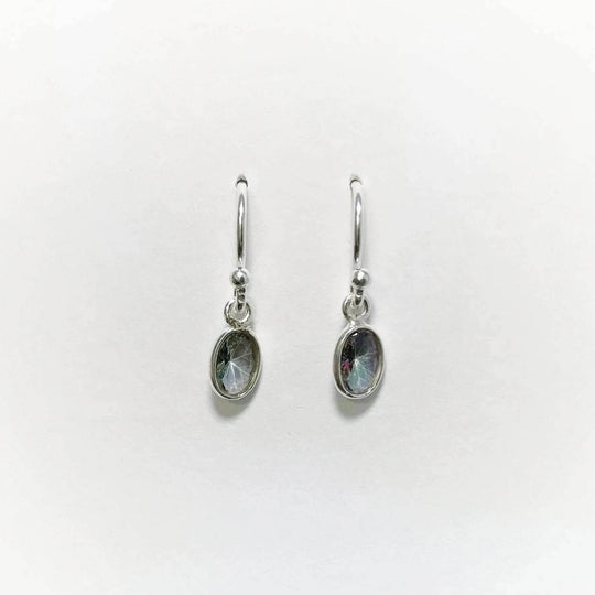 Mystic Topaz Dangle Earrings - Rocks and Gems Canada