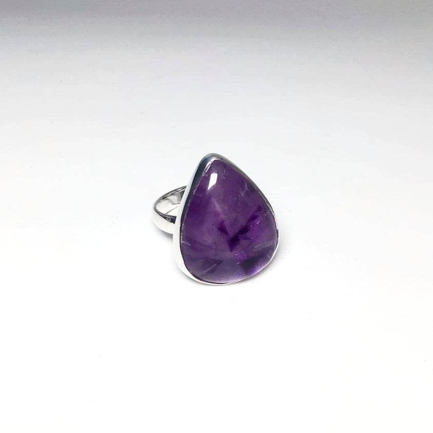 Trapiche Amethyst Ring - Rocks and Gems Canada