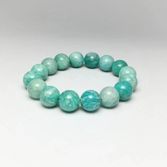 Striped Amazonite Beaded Bracelet - Rocks and Gems Canada