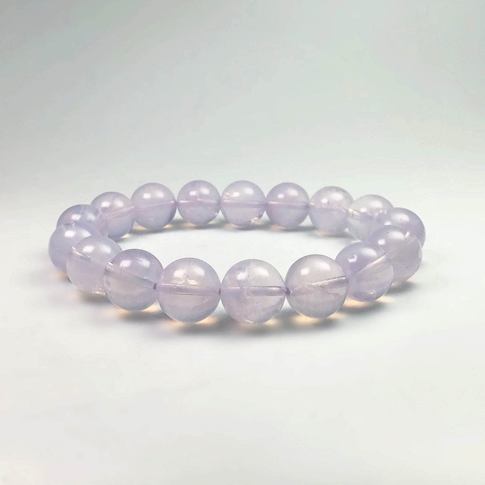 Moon Amethyst Beaded Bracelet - Rocks and Gems Canada