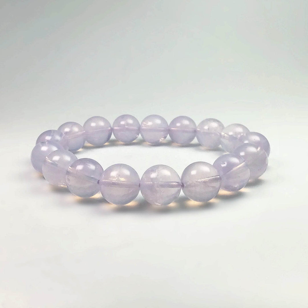 Moon Amethyst Beaded Bracelet - Rocks and Gems Canada