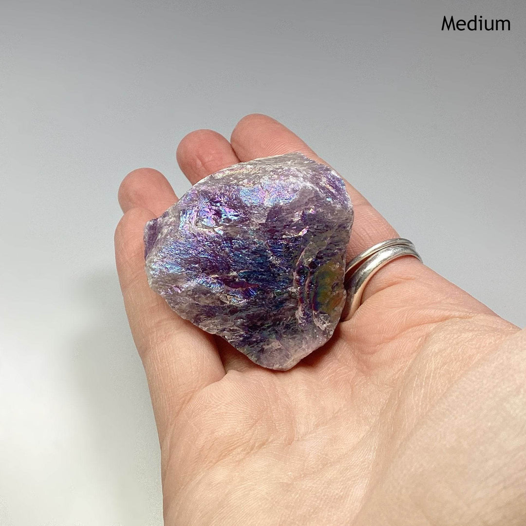 Rainbow Amethyst Rough Chunk - Rocks and Gems Canada