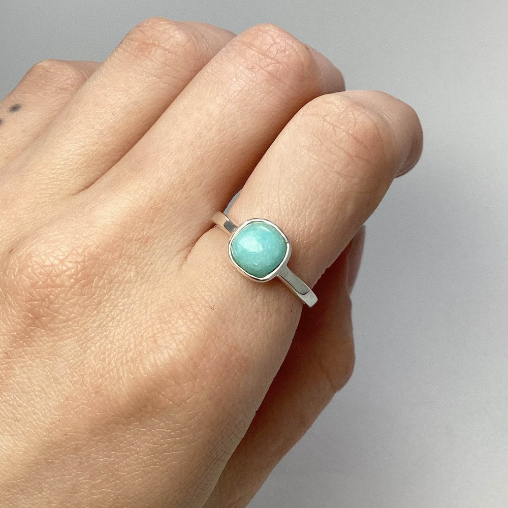 Amazonite Ring - Rocks and Gems Canada