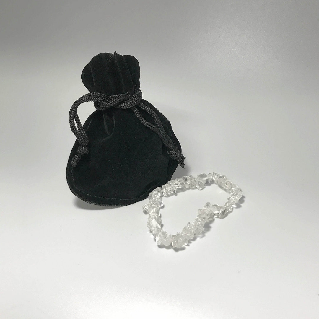 Quartz Chip Beaded Bracelet - Rocks and Gems Canada