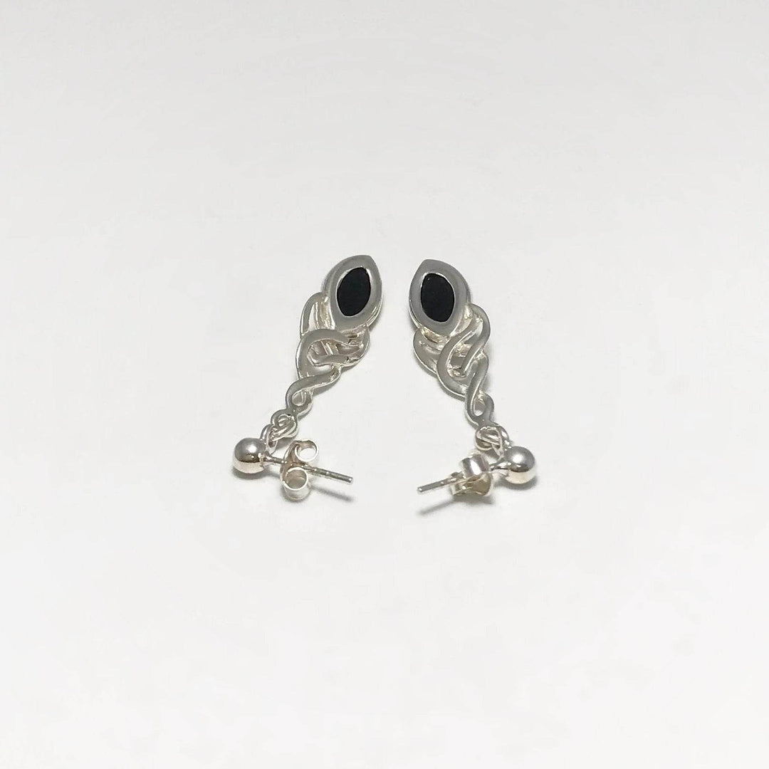 Green Amber Stud Earrings - Rocks and Gems Canada