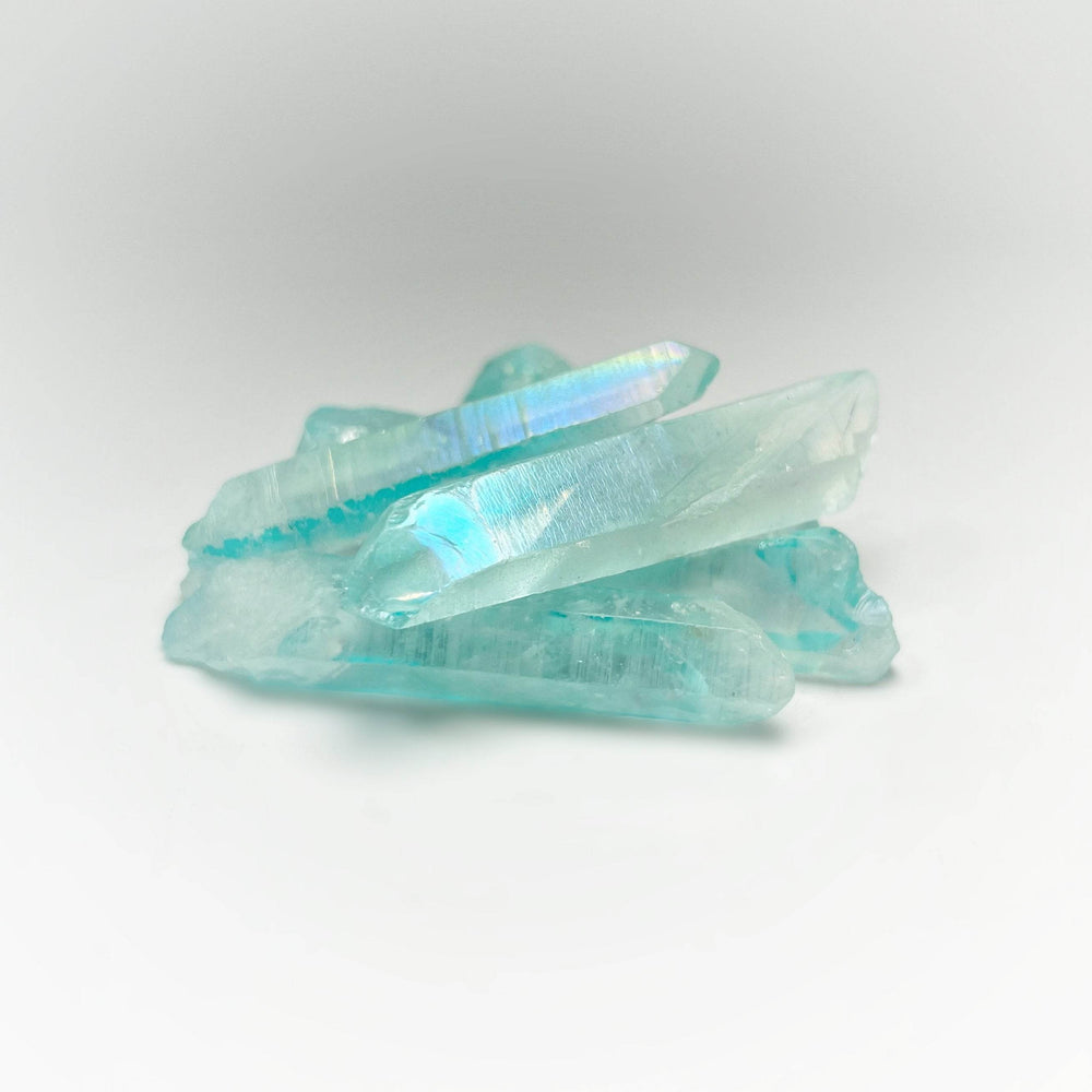 Rainbow Aqua Aura Quartz Rough Piece - Rocks and Gems Canada