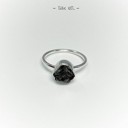 Raw Elite Shungite Ring - Rocks and Gems Canada