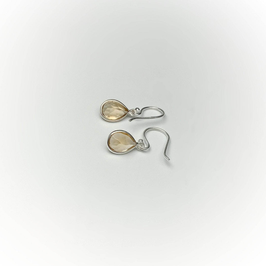 Citrine Dangle Earrings - Rocks and Gems Canada