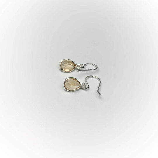 Citrine Dangle Earrings - Rocks and Gems Canada