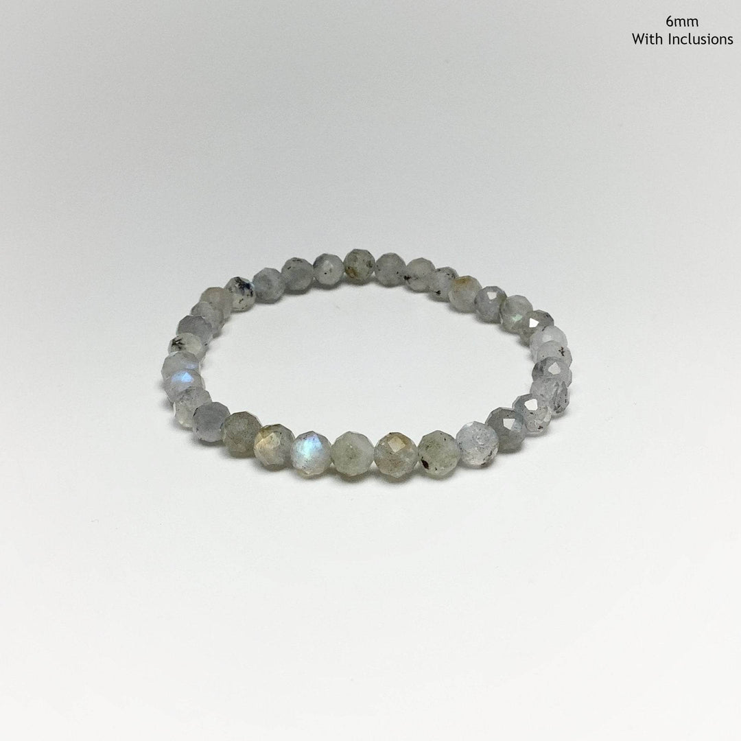Labradorite Faceted Beaded Bracelet - Rocks and Gems Canada