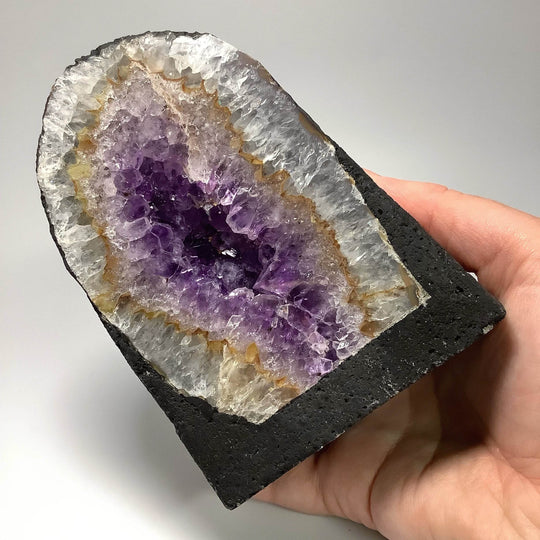 Small Amethyst Geode - Rocks and Gems Canada