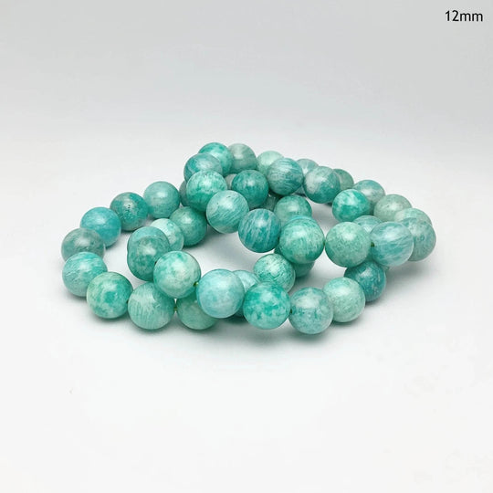 Striped Amazonite Beaded Bracelet - Rocks and Gems Canada