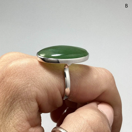Canadian Jade Ring - Rocks and Gems Canada
