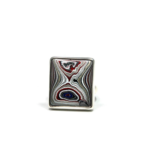 Fordite Ring - Rocks and Gems Canada