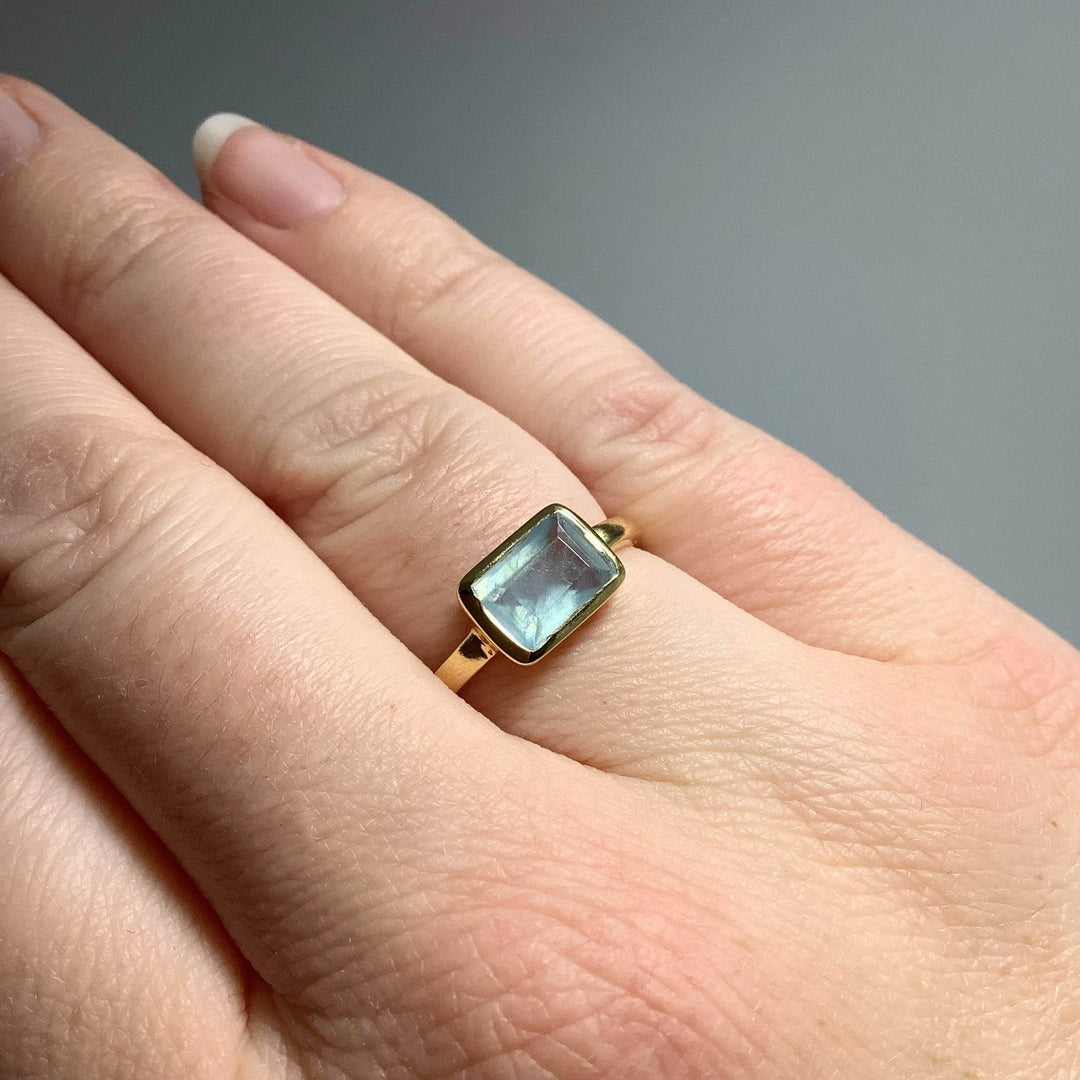 Aquamarine Ring - Rocks and Gems Canada