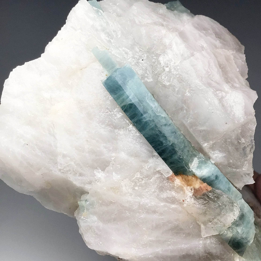 Aquamarine in Matrix - Rocks and Gems Canada