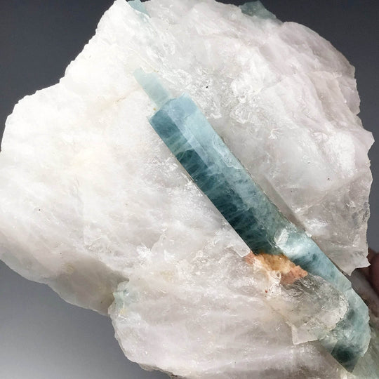 Aquamarine in Matrix - Rocks and Gems Canada