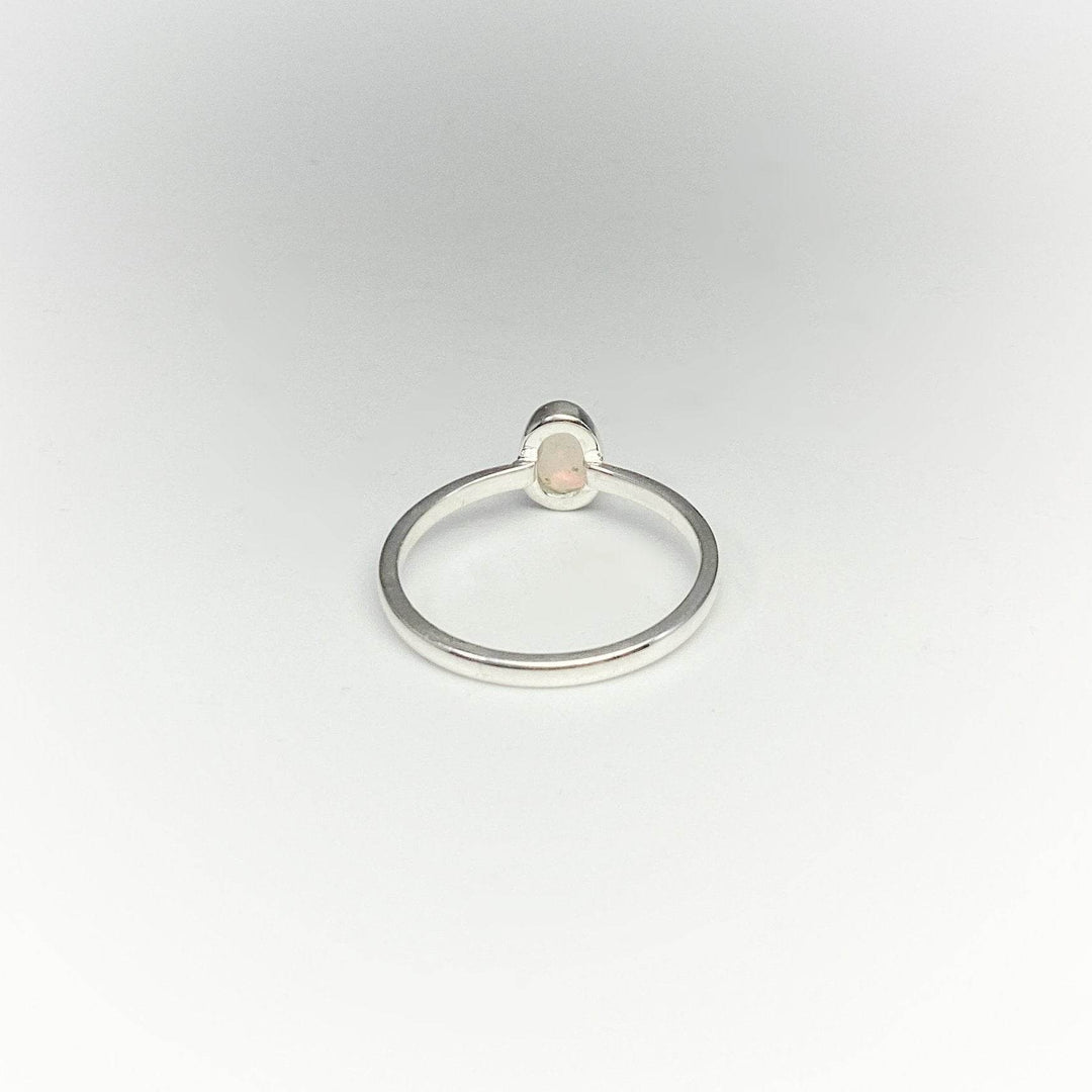 Faceted Ethiopian Fire Opal Ring - Rocks and Gems Canada