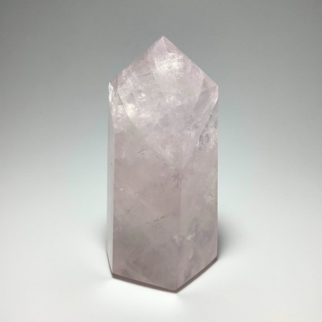 Rose Quartz Point - Rocks and Gems Canada