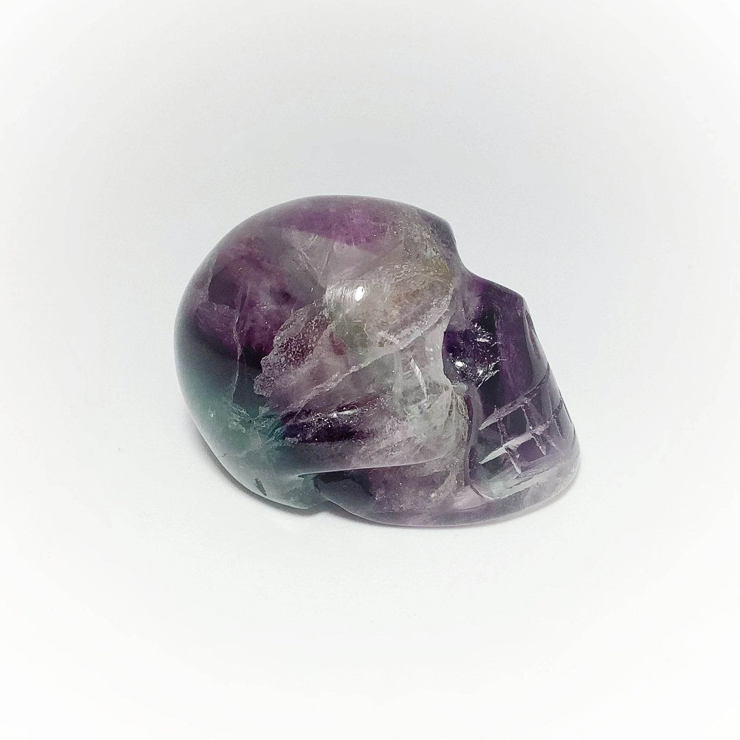 Carved Fluorite Skull - Rocks and Gems Canada