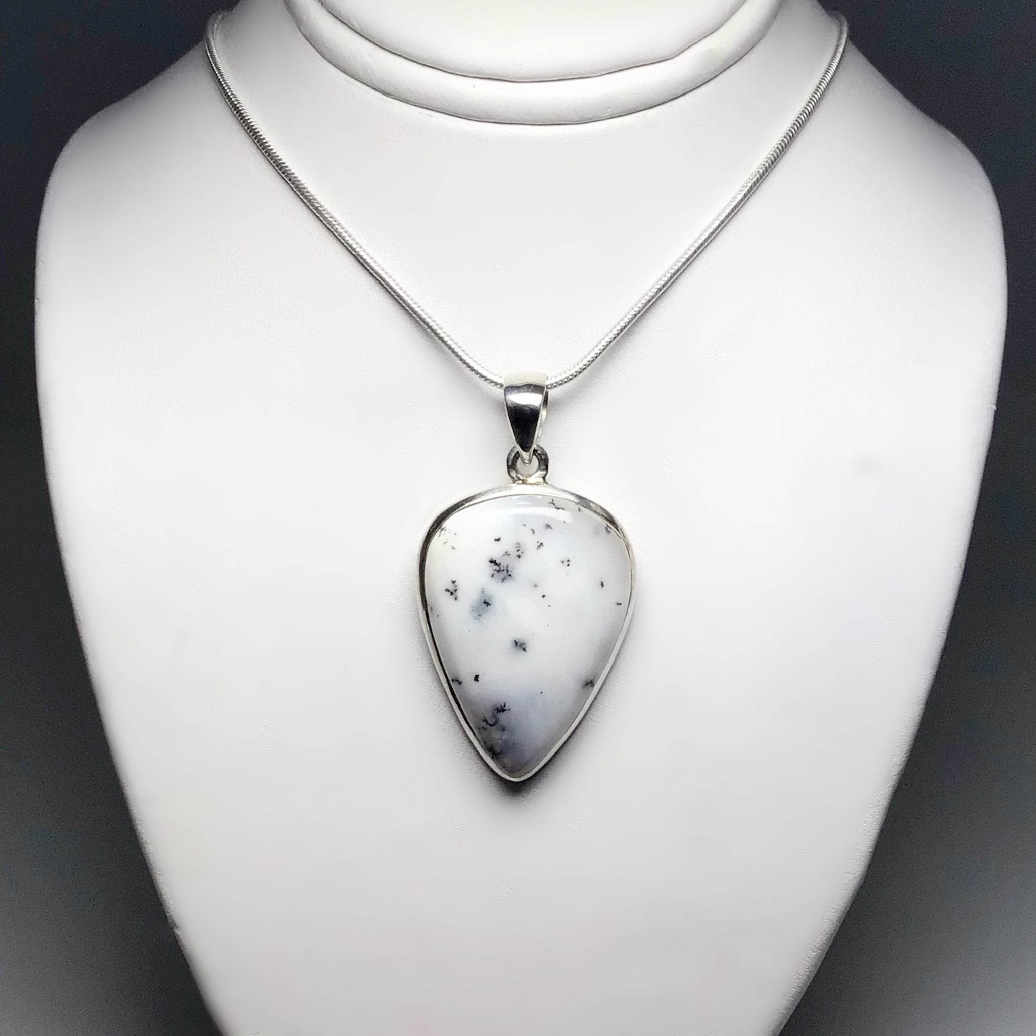 Dendritic Opal Pendant - Rocks and Gems Canada