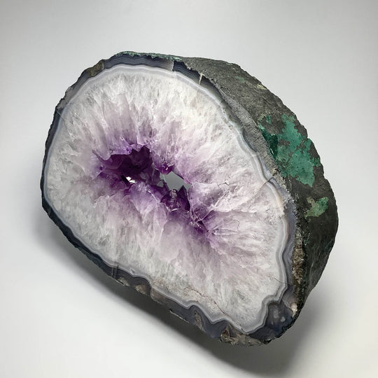 Amethyst Geode Slice - Rocks and Gems Canada