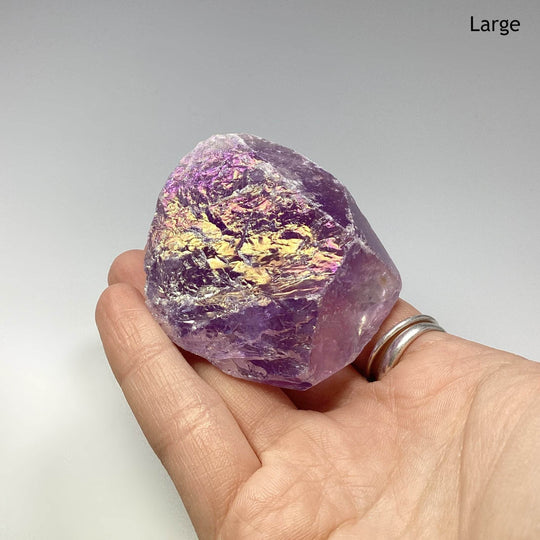 Rainbow Amethyst Rough Chunk - Rocks and Gems Canada