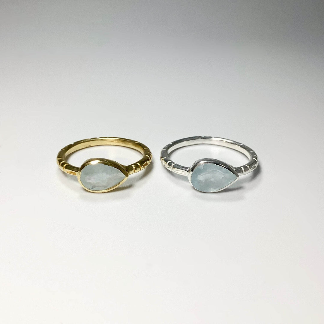 Aquamarine Ring - Rocks and Gems Canada