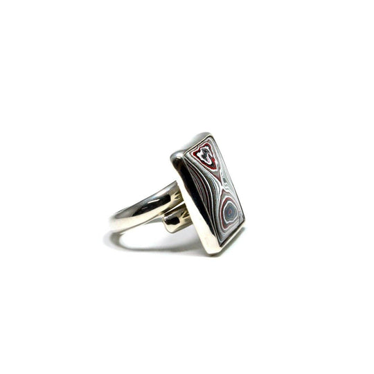 Fordite Ring - Rocks and Gems Canada