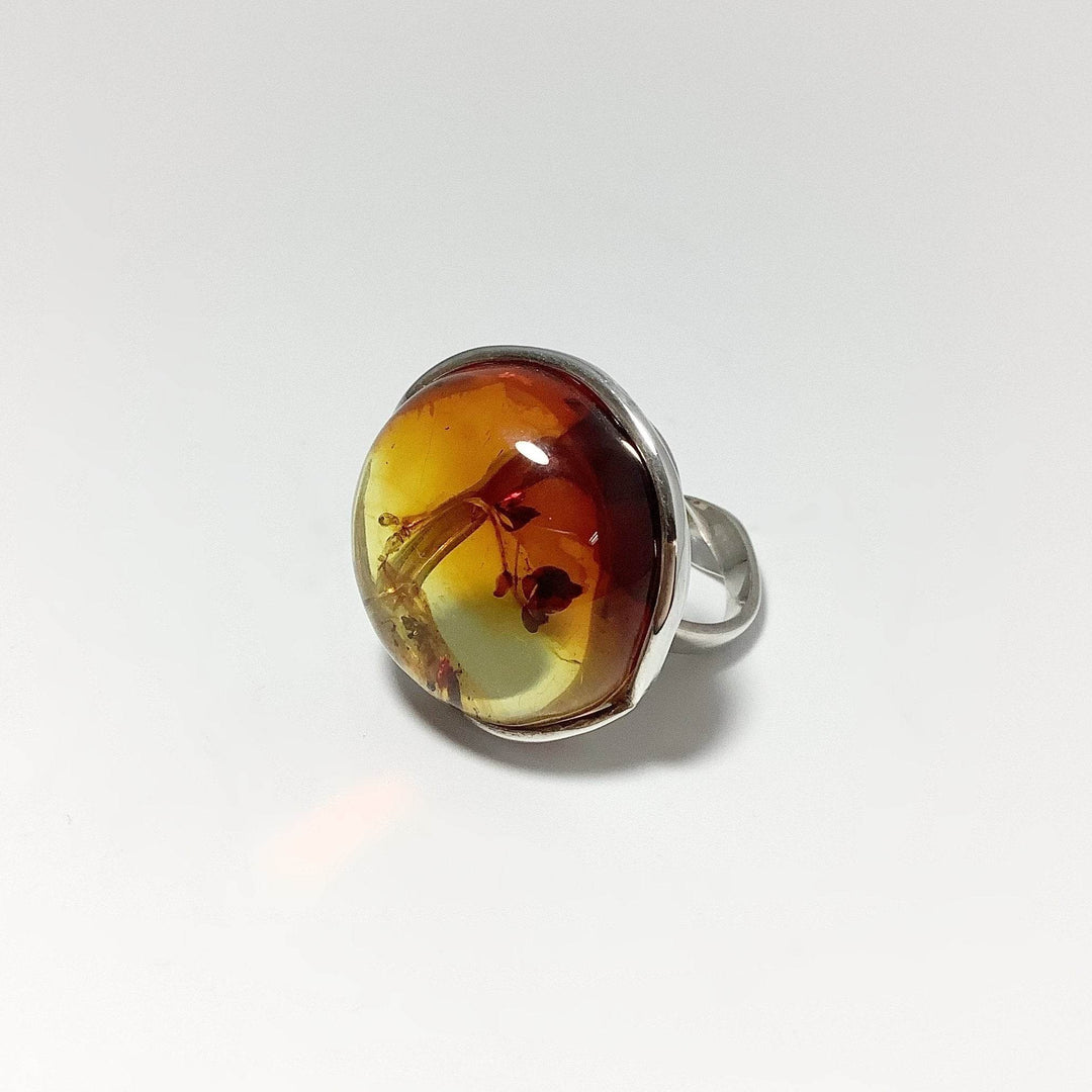 Ombre Amber Ring - Rocks and Gems Canada