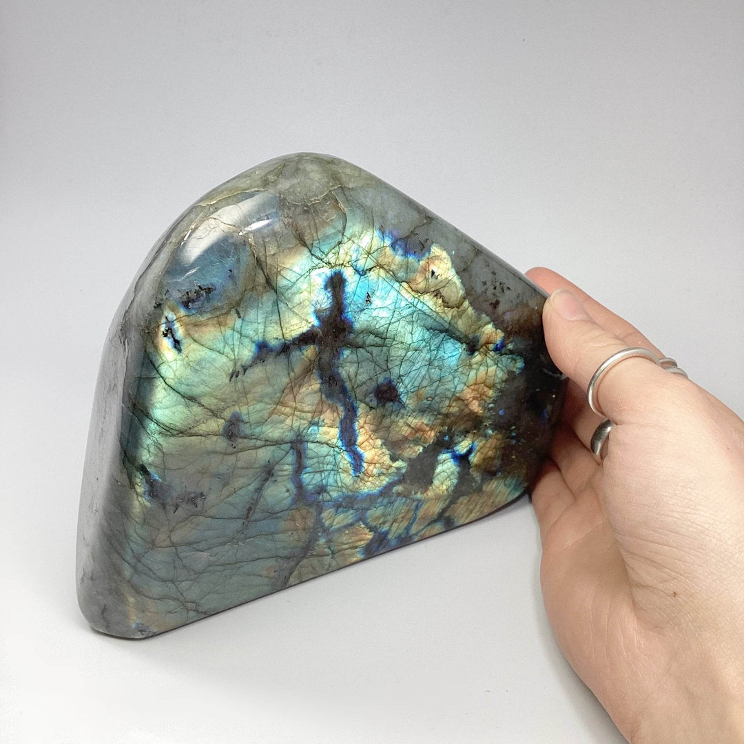 Labradorite Large Stand Up - Rocks and Gems Canada