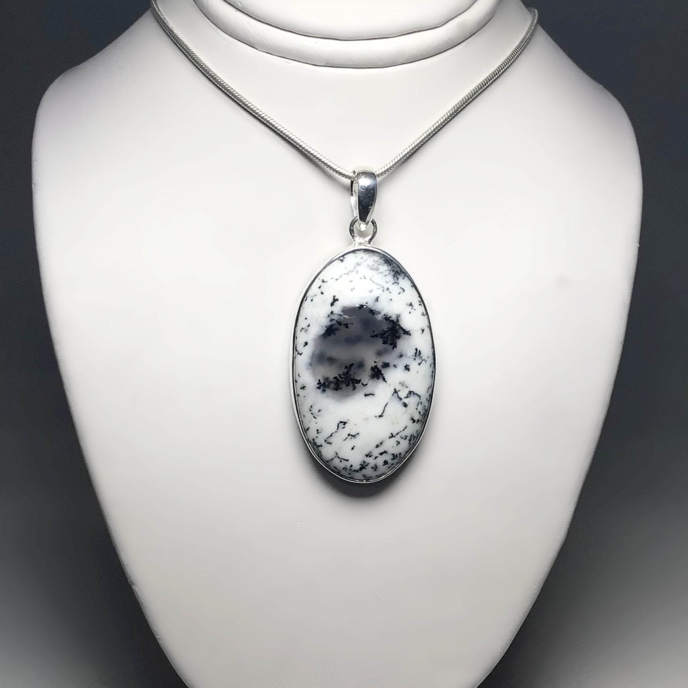 Dendritic Opal Pendant - Rocks and Gems Canada