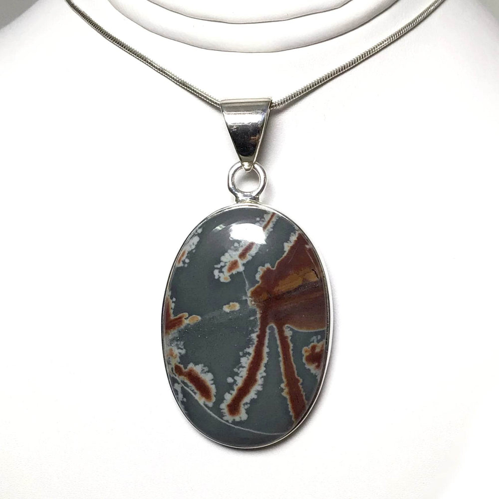 Paintbrush Jasper Pendant - Rocks and Gems Canada