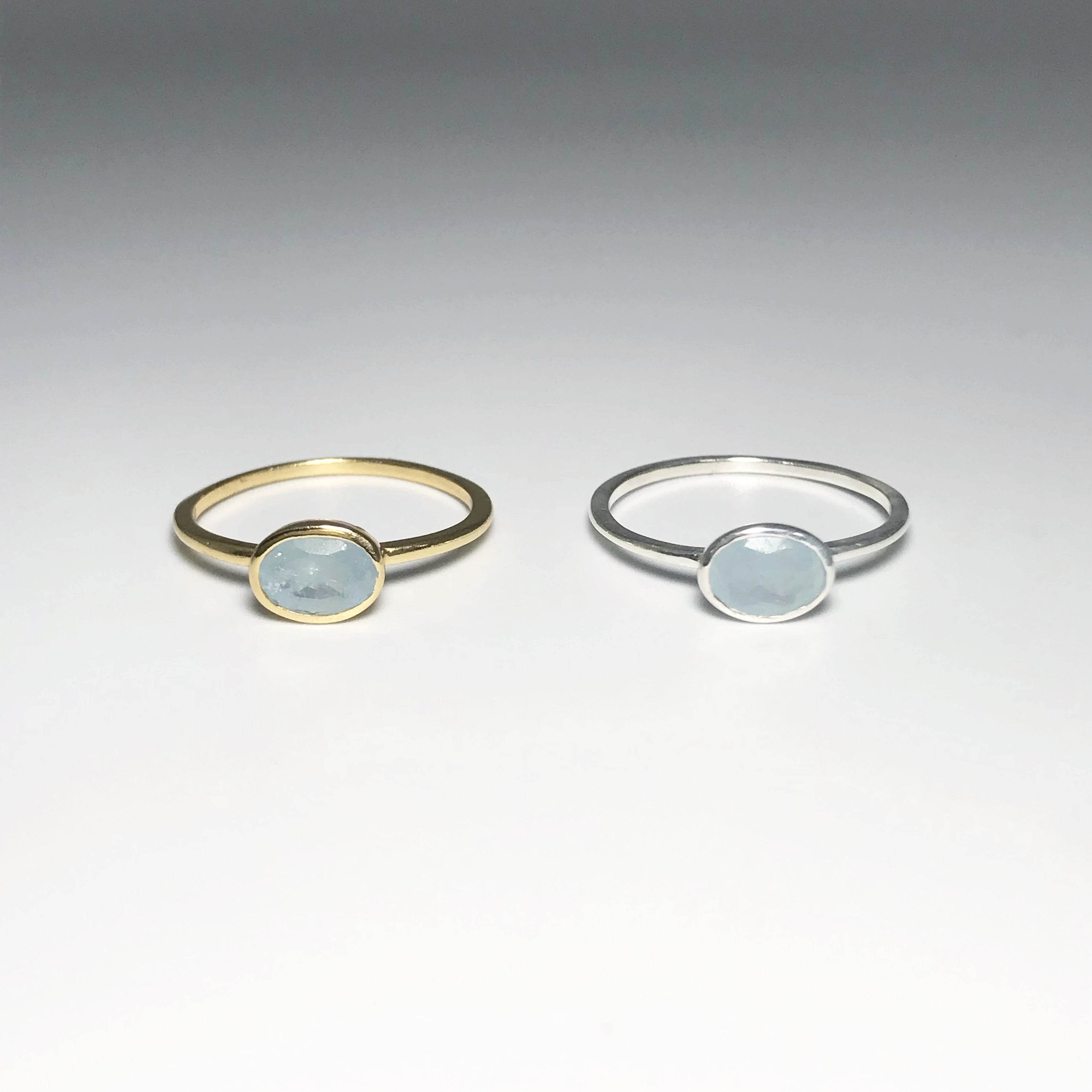 Aquamarine Ring - Rocks and Gems Canada