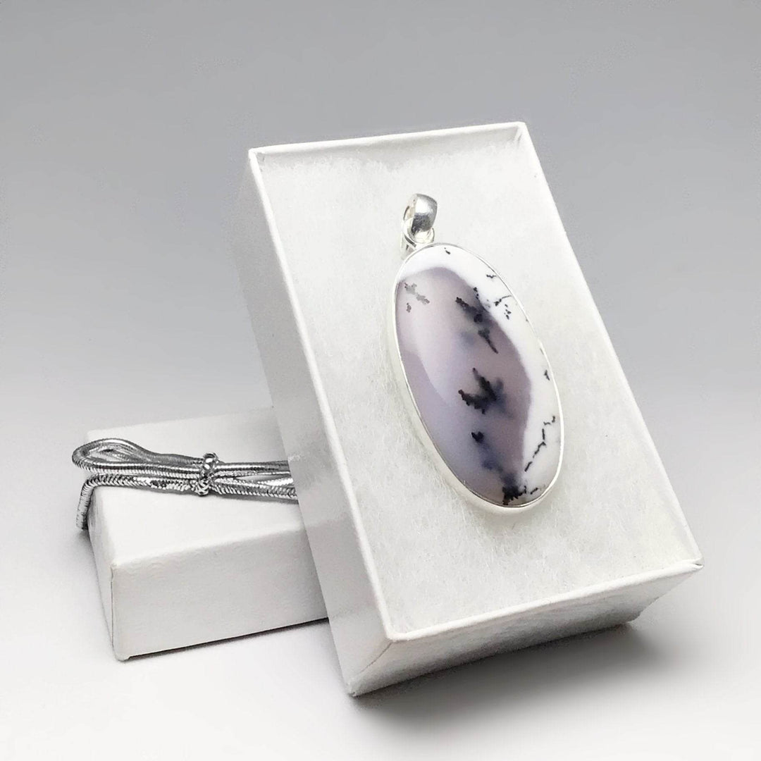 Dendritic Opal Pendant - Rocks and Gems Canada