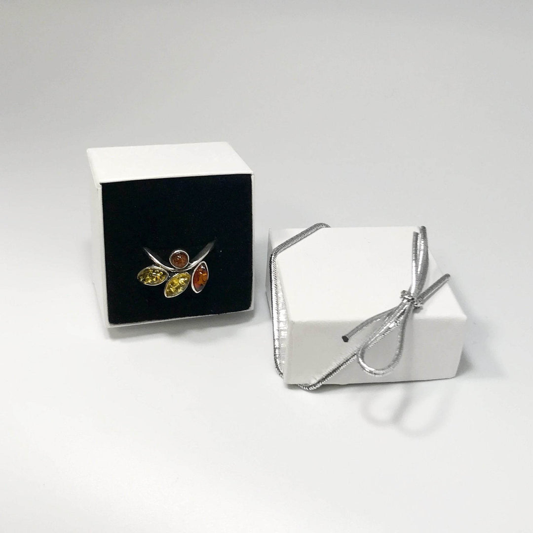 Mixed Amber Ring - Rocks and Gems Canada