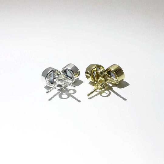 Mystic Topaz Stud Earrings - Rocks and Gems Canada