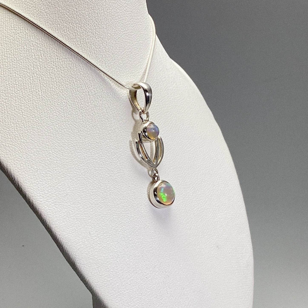 Fire Opal Pendant - Rocks and Gems Canada